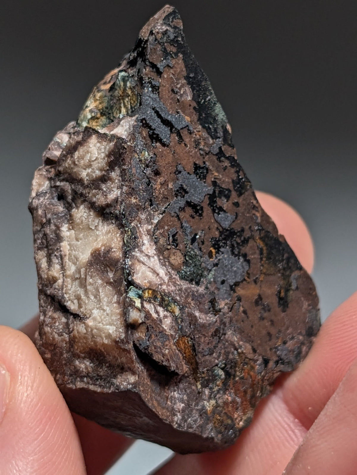 Rare Kidwellite specimen - Coon Creek Mine, Polk County, Arkansas, USA
