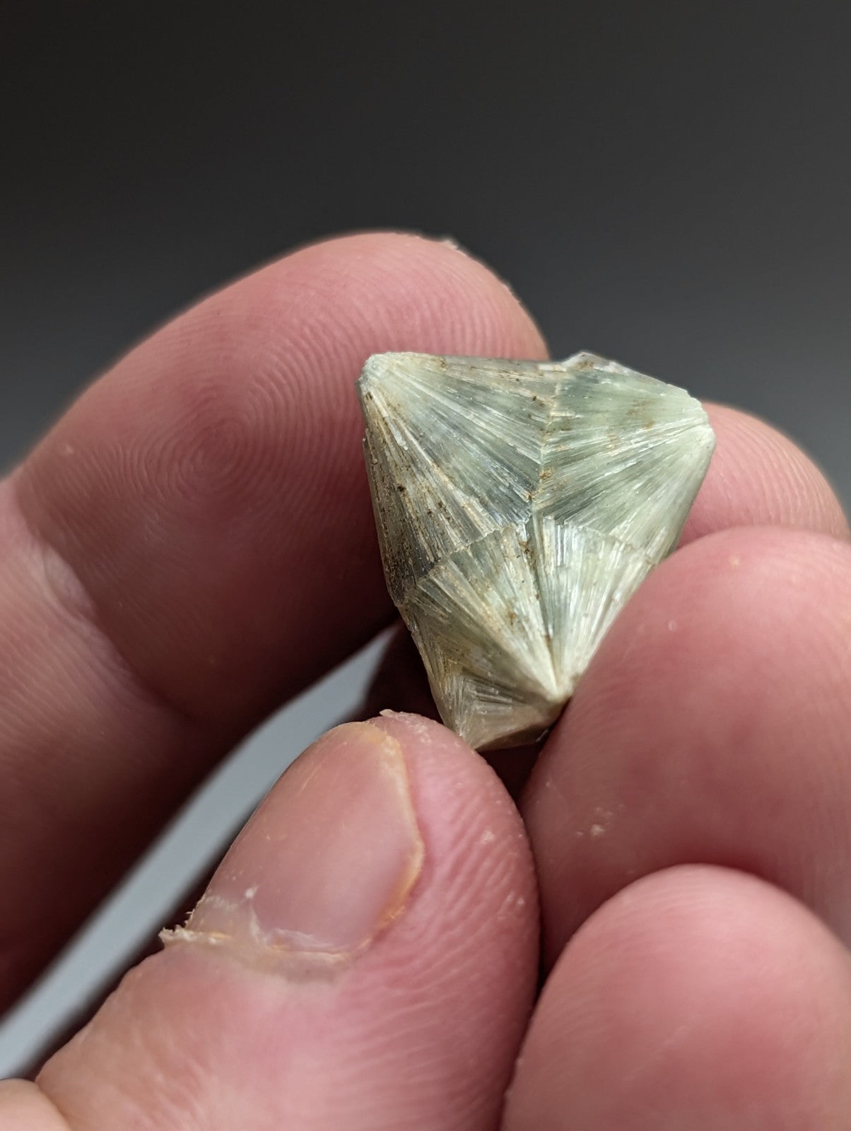 Unique Wavellite  - Old Stock - Delinde Mine, 1960s - Garland County, Arkansas