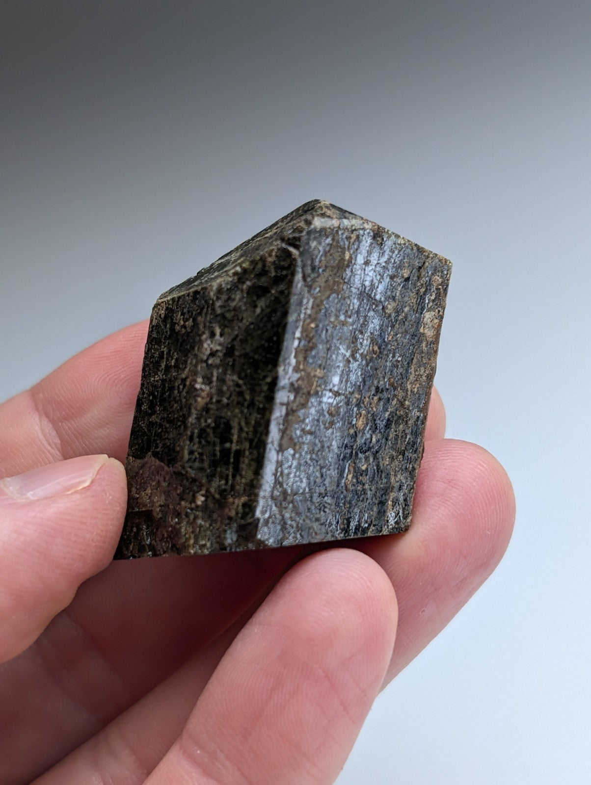 Diopside  (Ex Henry Delinde Collection) Yates Mine, Quebec, Canada, 1977