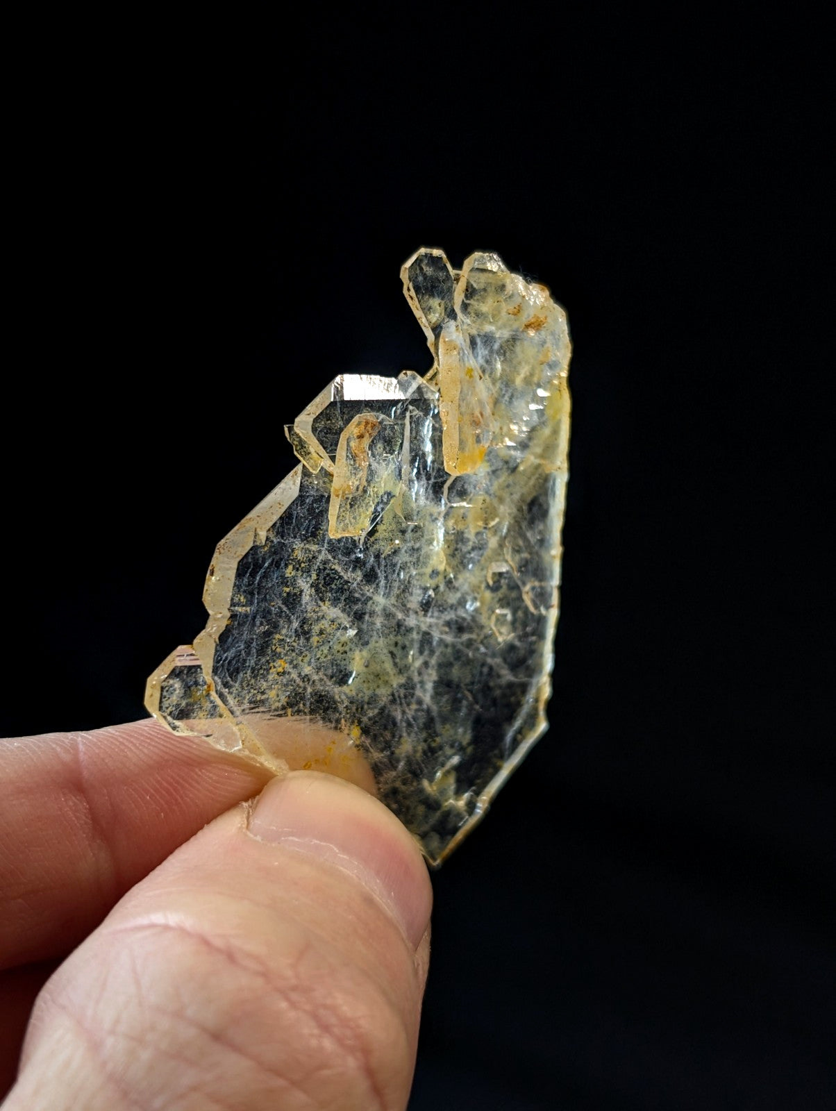 VERY Unique Faden Sheet Quartz Crystal, Garland County, Arkansas, USA, A+