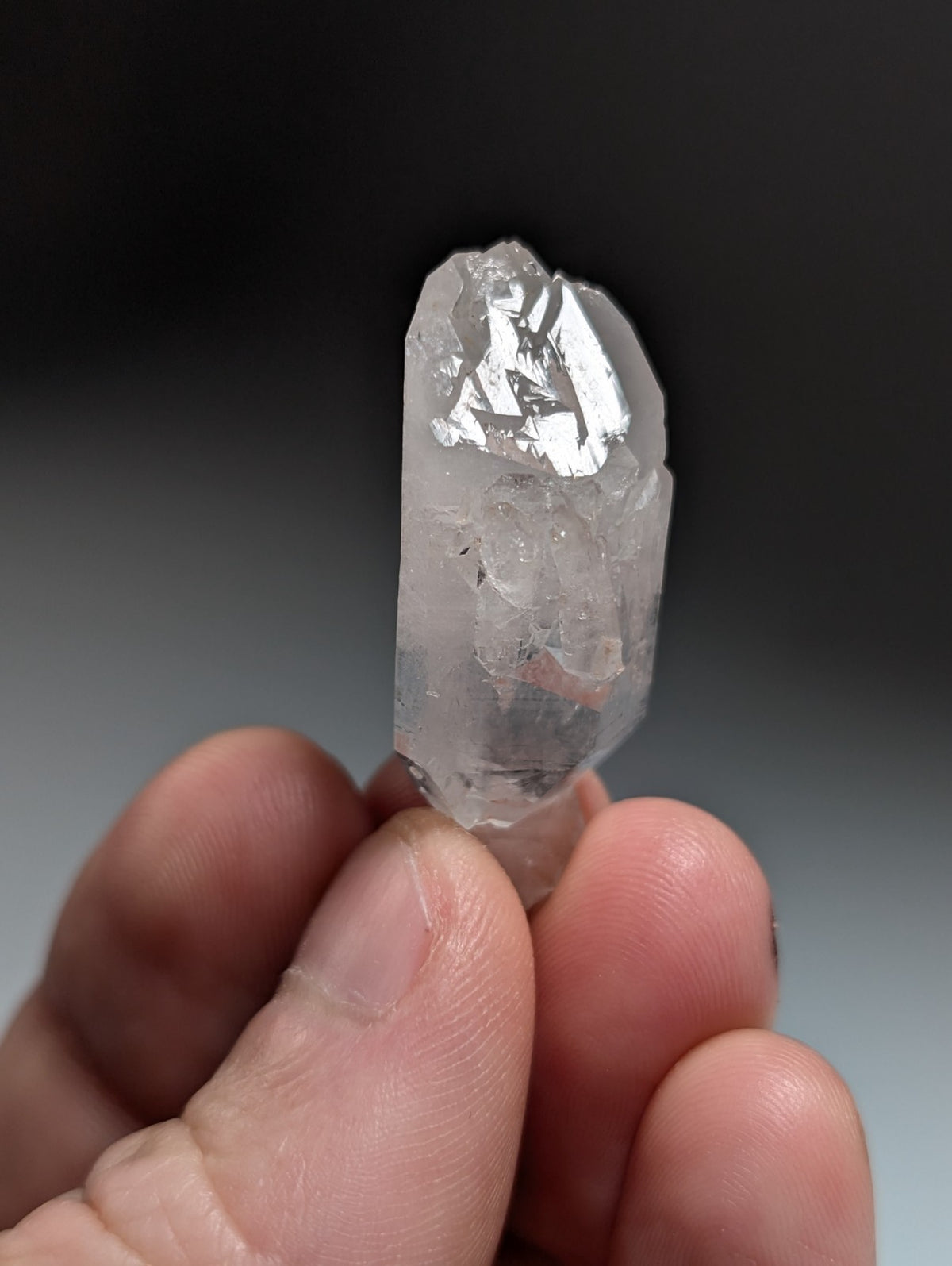 VERY Unique Quartz Crystal Point, Garland County, Arkansas, Double Terminated