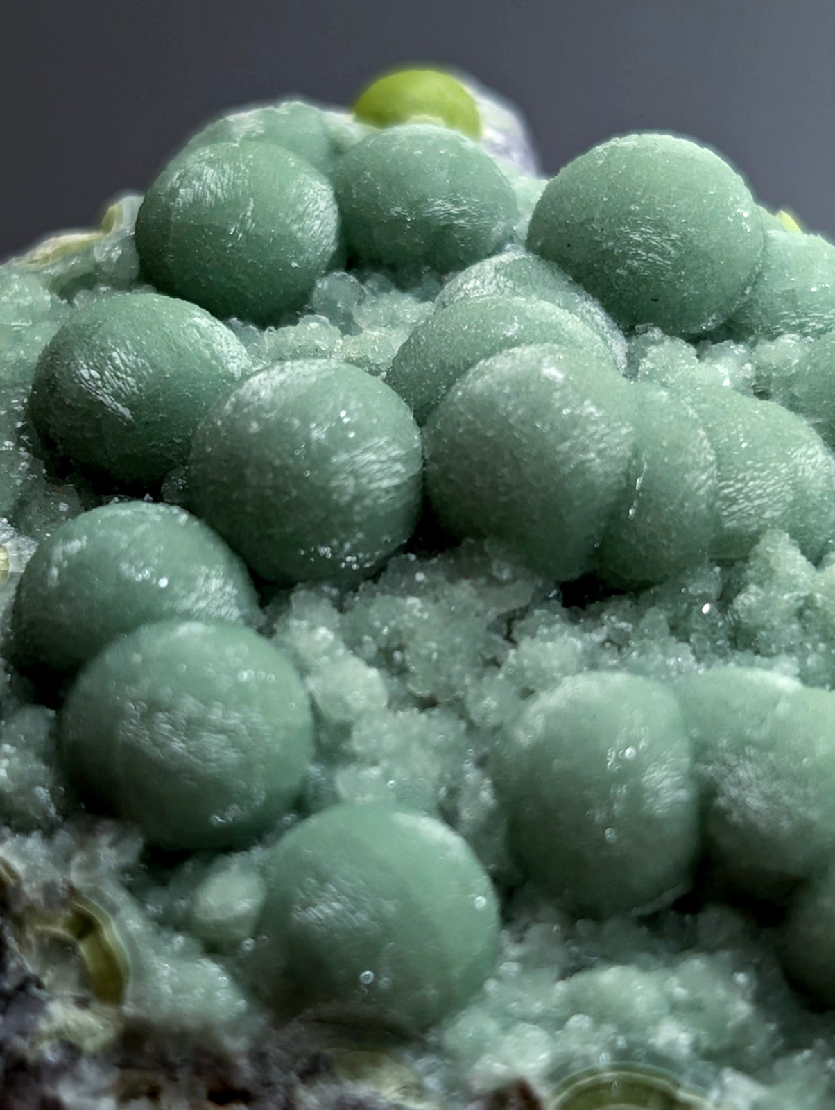 A+ Green Wavellite - Fantastic Old Stock - Mauldin Mountain, Arkansas, USA