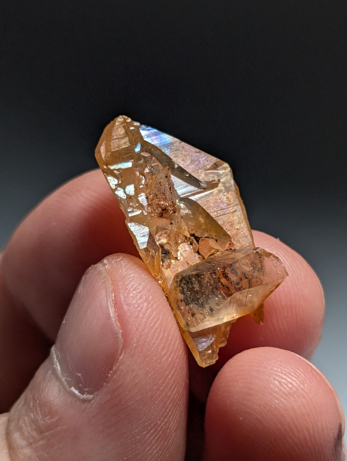 Unique Quartz Crystal Oddity, Double Terminated, Garland County, Arkansas, USA