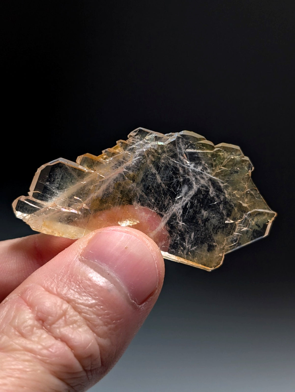 VERY Unique Faden Sheet Quartz Crystal, Garland County, Arkansas, USA, A+