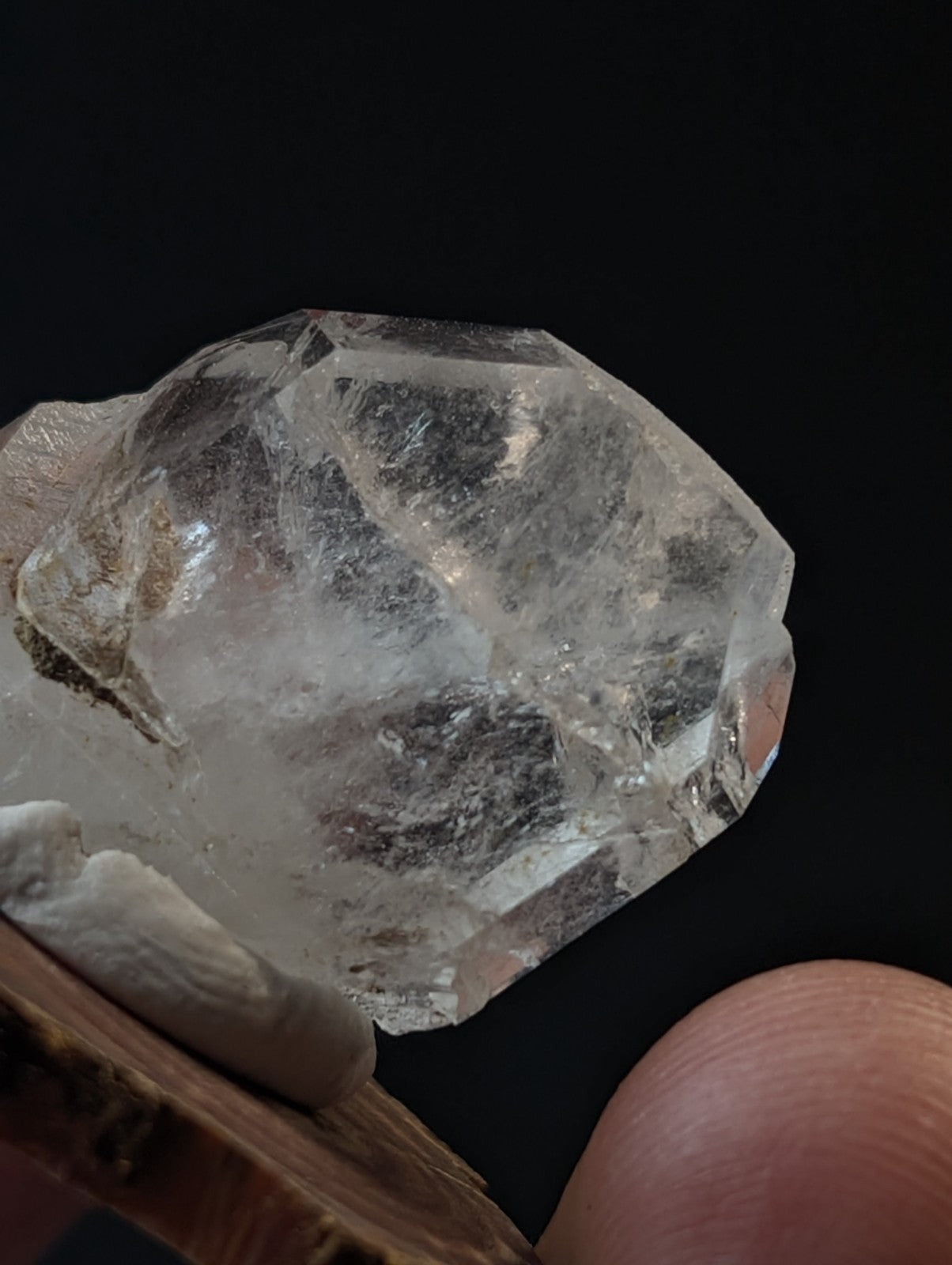 EXTREMELY RARE Pinacoid Quartz w/ "C-face", Mcgraw Mountain, Arkansas, USA