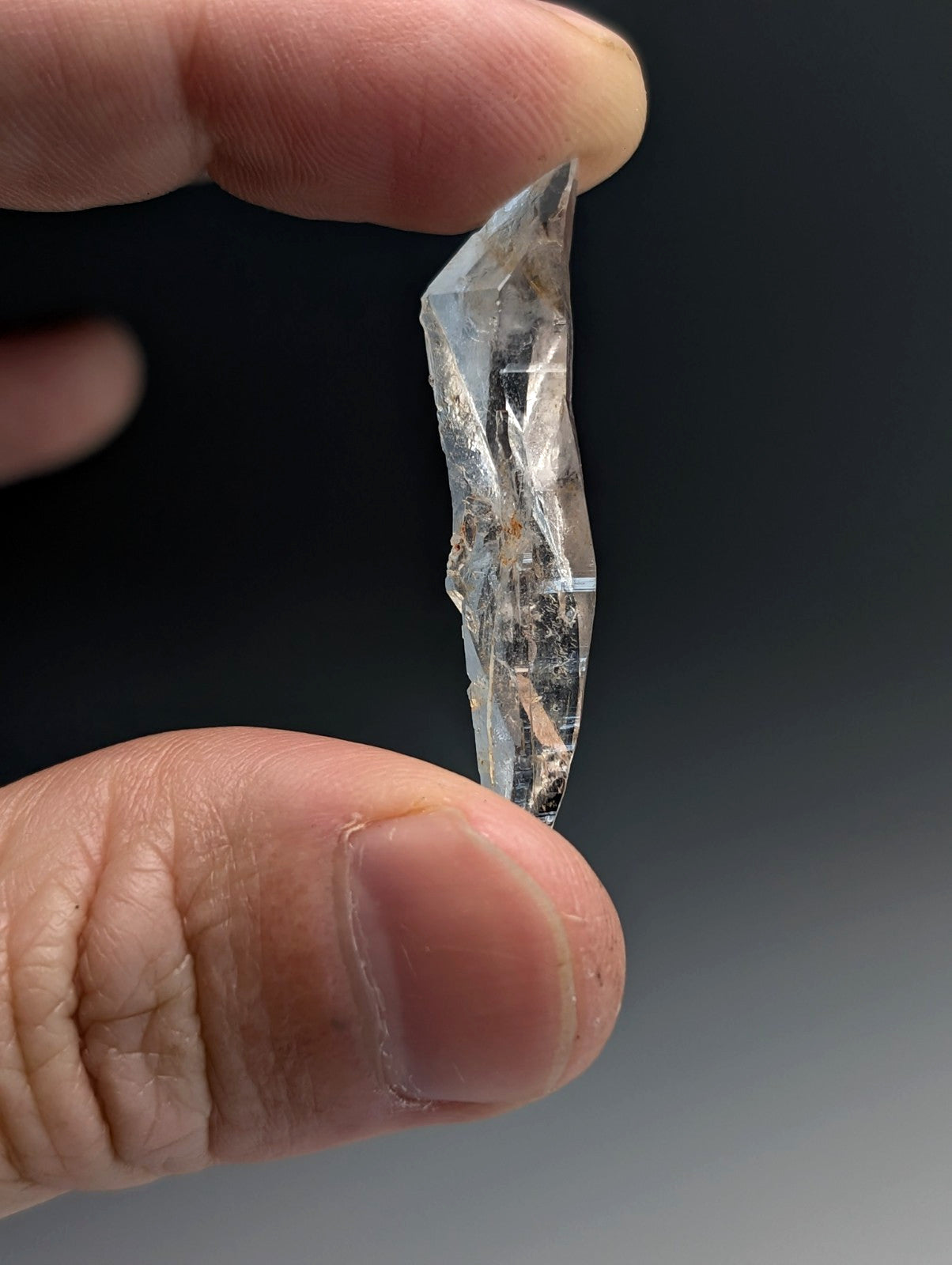 Unique Quartz Crystal Point, Double Terminated, Garland County, Arkansas, USA