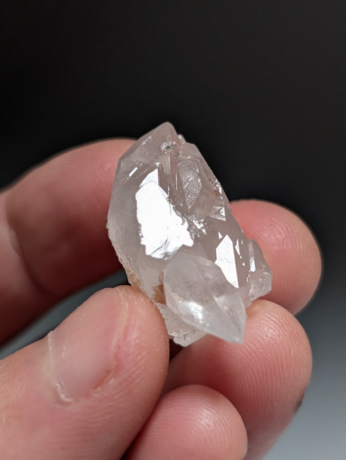 Unique Quartz Crystal Point, Garland County, Arkansas, Double Terminated