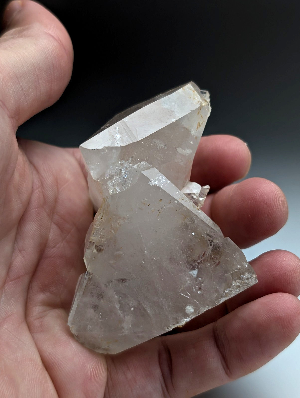 Unique Quartz Crystal Oddity w/ wild formations, Garland County, Arkansas, USA