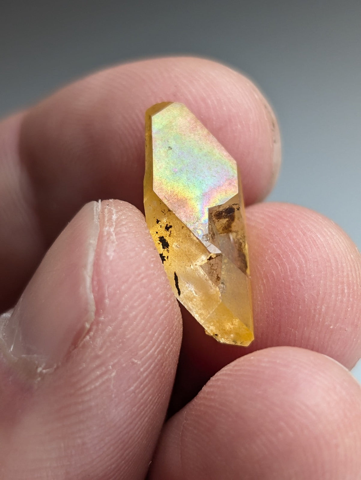 Set of 8 Double Terminated Quartz Crystals from Garland County, Arkansas , A+