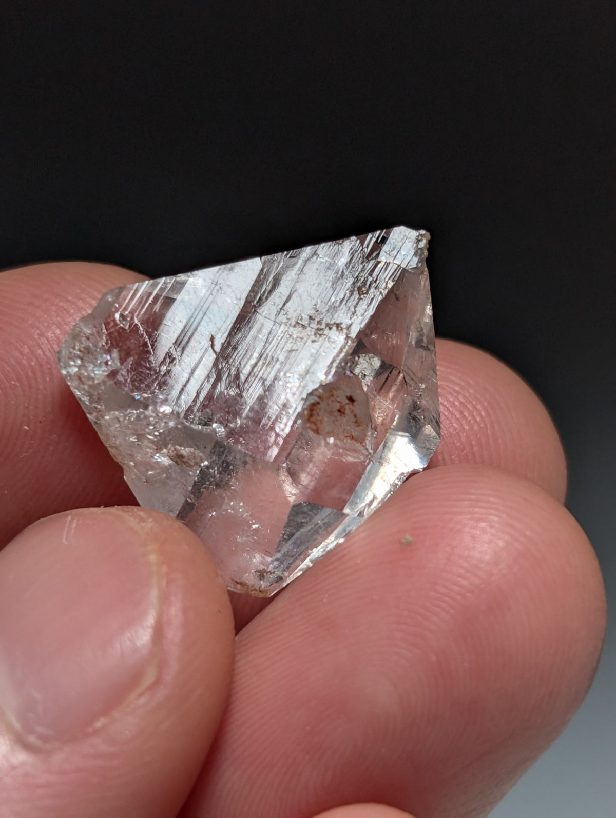 Unique Quartz Crystal Oddity, Double Terminated, Garland County, Arkansas, USA