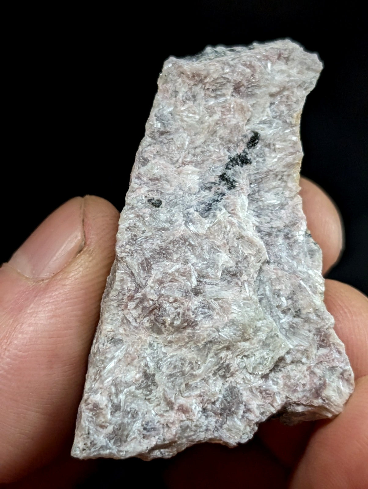 Very Rare Miserite + Wollastonite, Wilson Springs, Garland County, Arkansas, USA