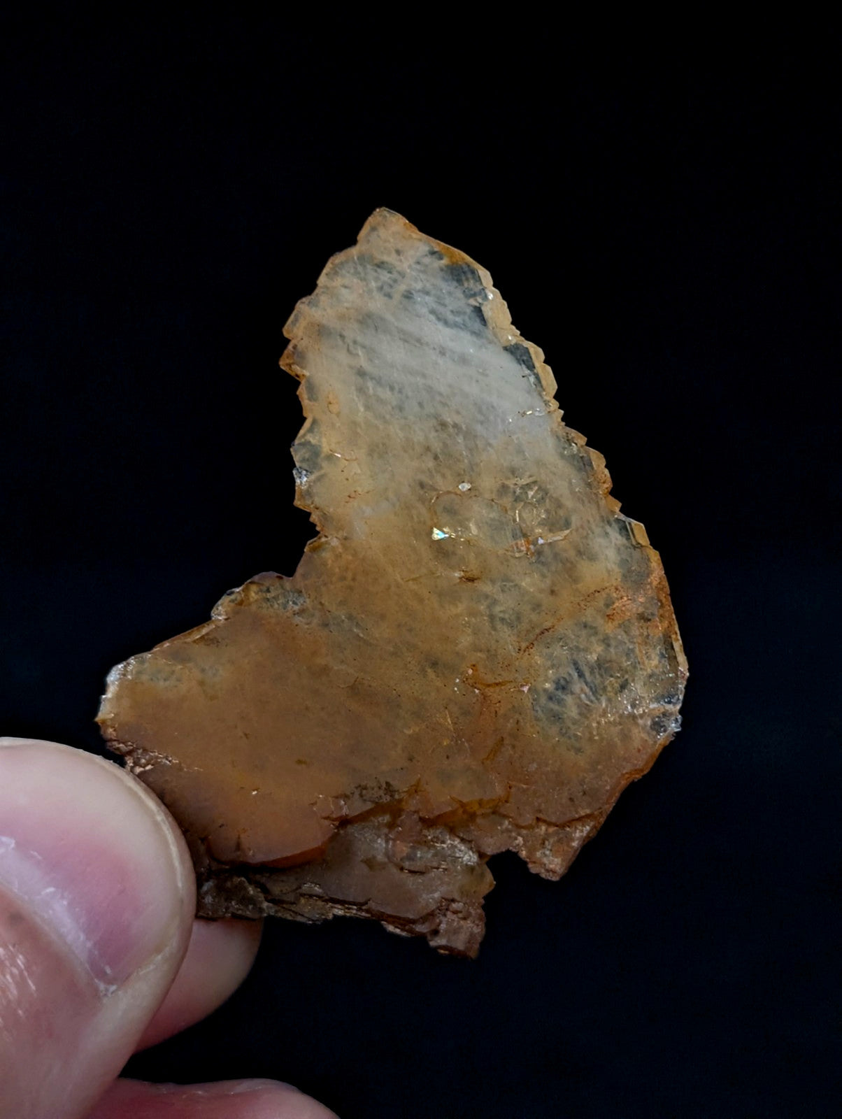 Rare Faden Sheet Quartz Crystal w/ Rainbows, Garland County, Arkansas, USA, A+
