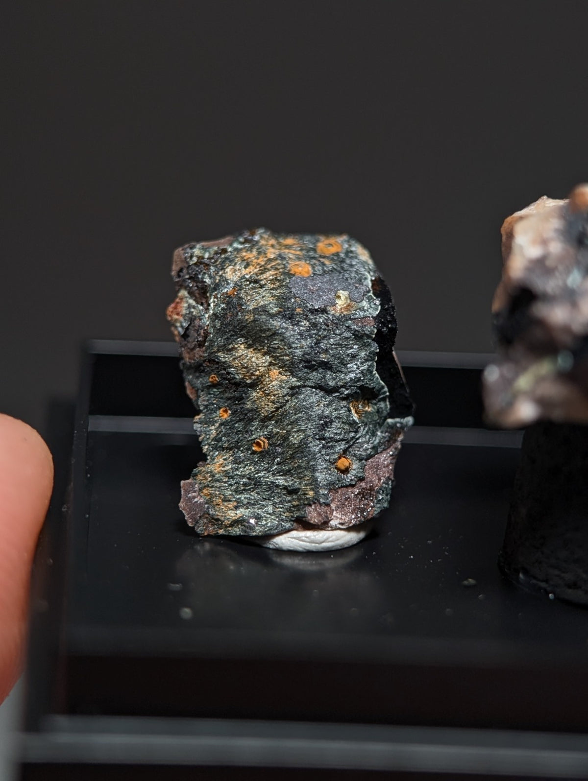 Rare Kidwellite (set of 3) - Coon Creek, Polk County, Arkansas, w/ photo case