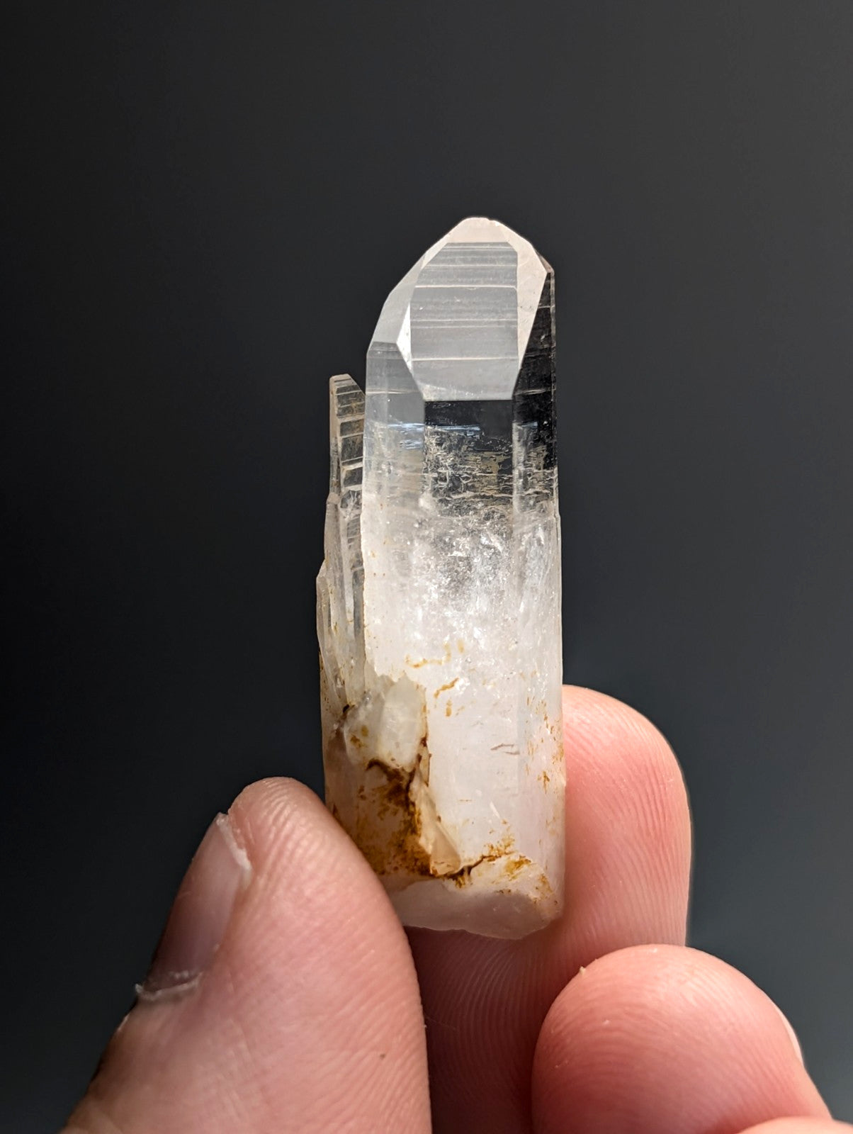 VERY Unique Quartz Crystal Point, Old Stock, Montgomery County, Arkansas, USA