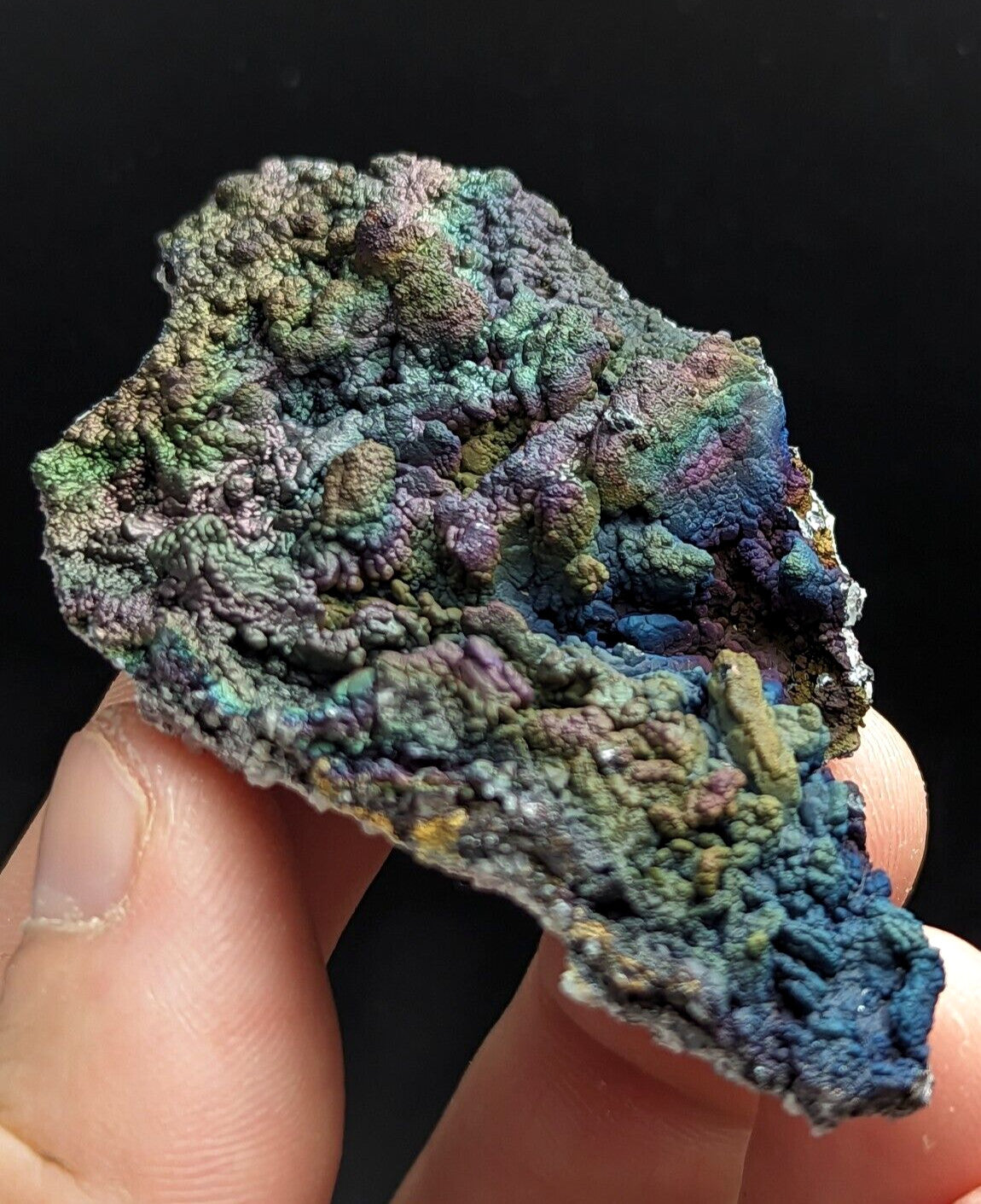 Turgite, Iridescent Hematite Specimen, Graves Mountain, Georgia, USA, Old Stock