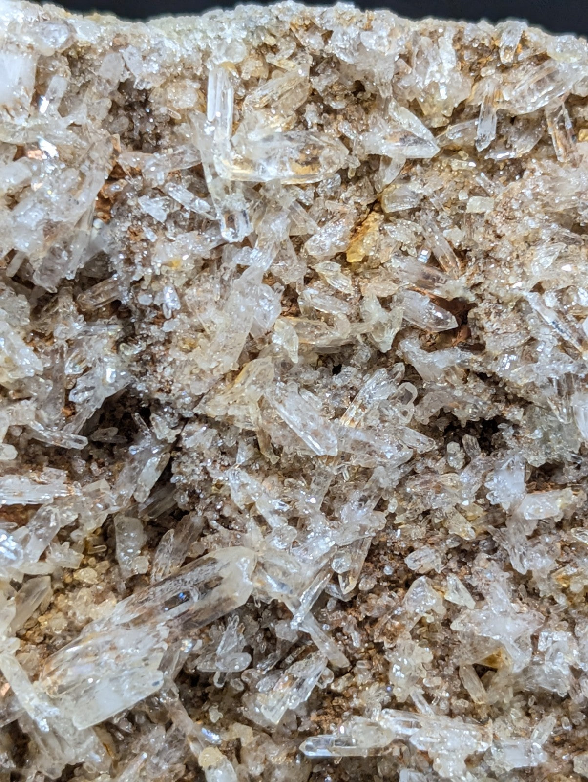 Large Faden Quartz Crystal Cluster, Old Stock, Montgomery County, Arkansas, ooak