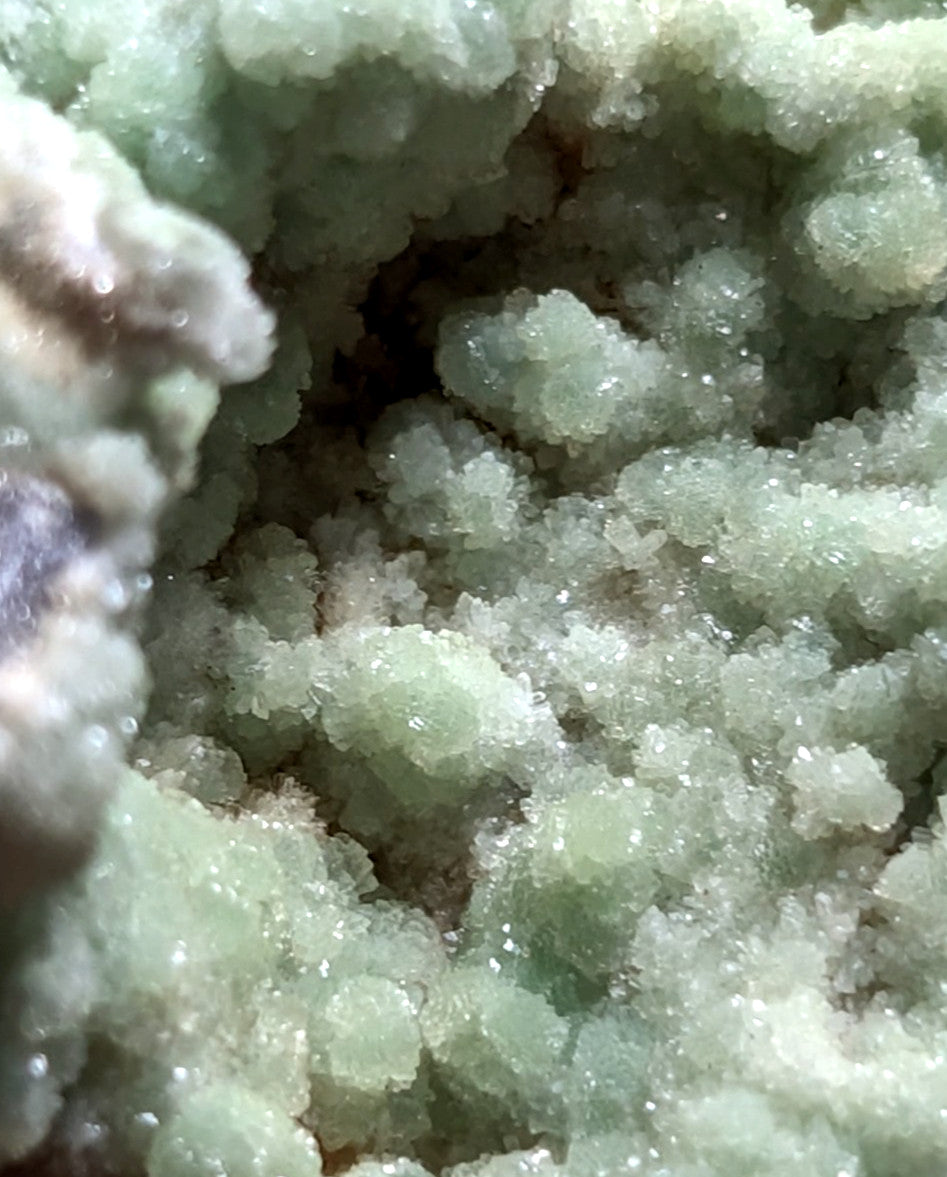 A+ FluorWavellite - Intermixed With SiO2- Mauldin Mountain, Arkansas, ooak