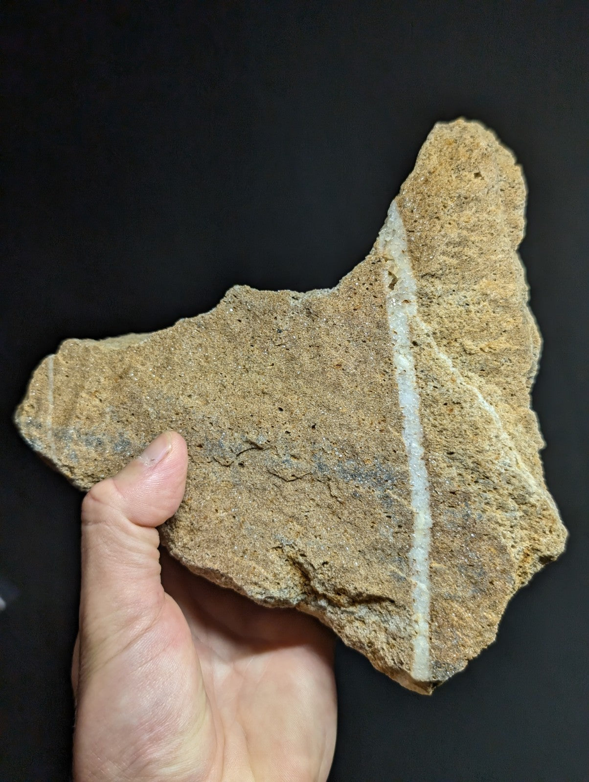 Large Faden Quartz Crystal Cluster, Old Stock, Montgomery County, Arkansas, ooak