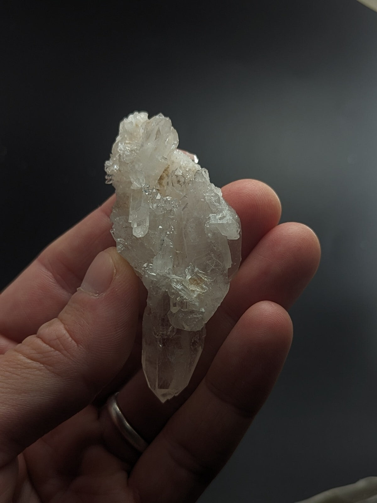 Beautiful Quartz Crystal Cluster, Old Stock, Garland County, Arkansas, ooak