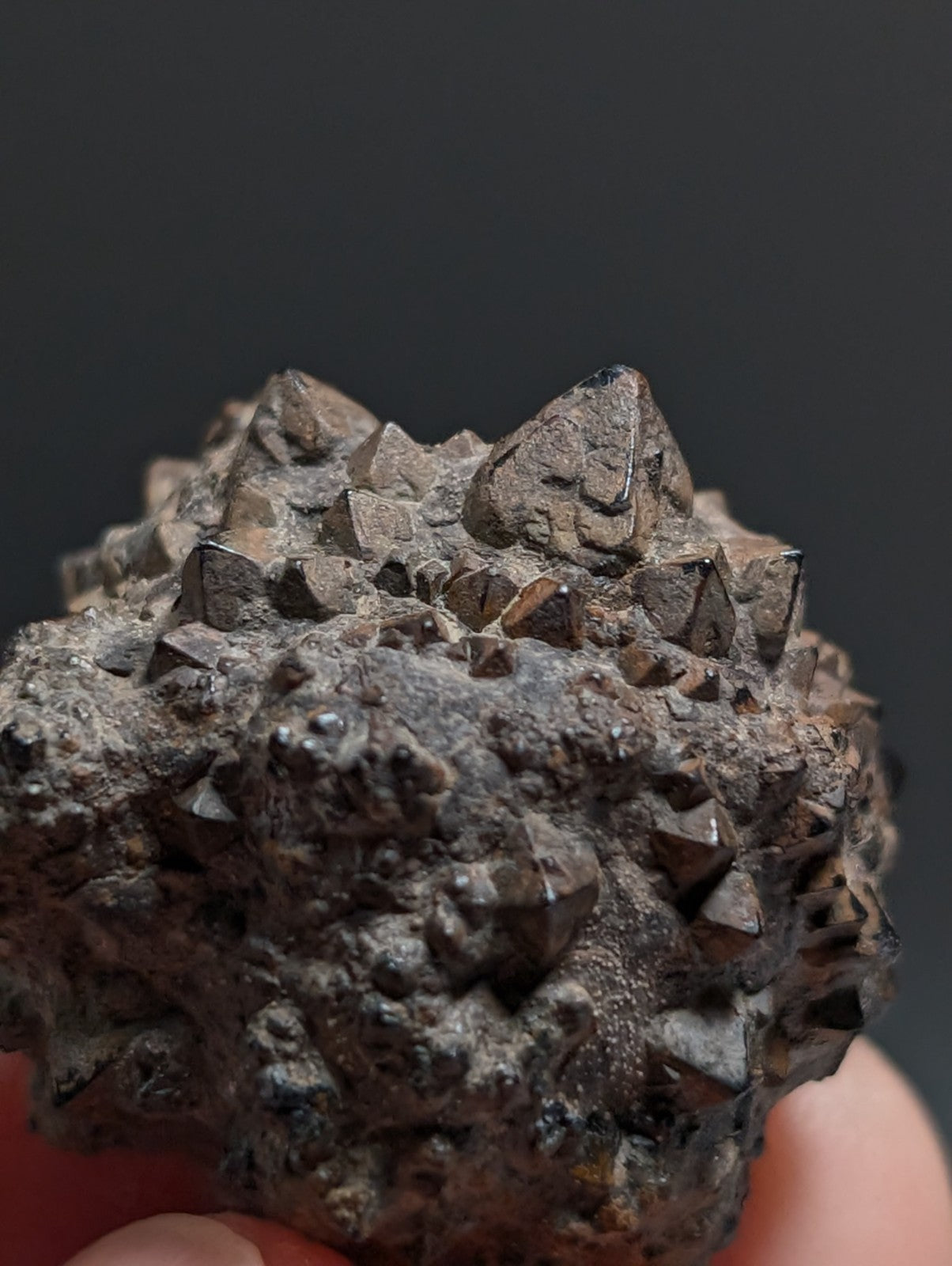 Limonite & Pyrite Pseudomorph, Benton County, Arkansas,  Ex Henry Delinde!