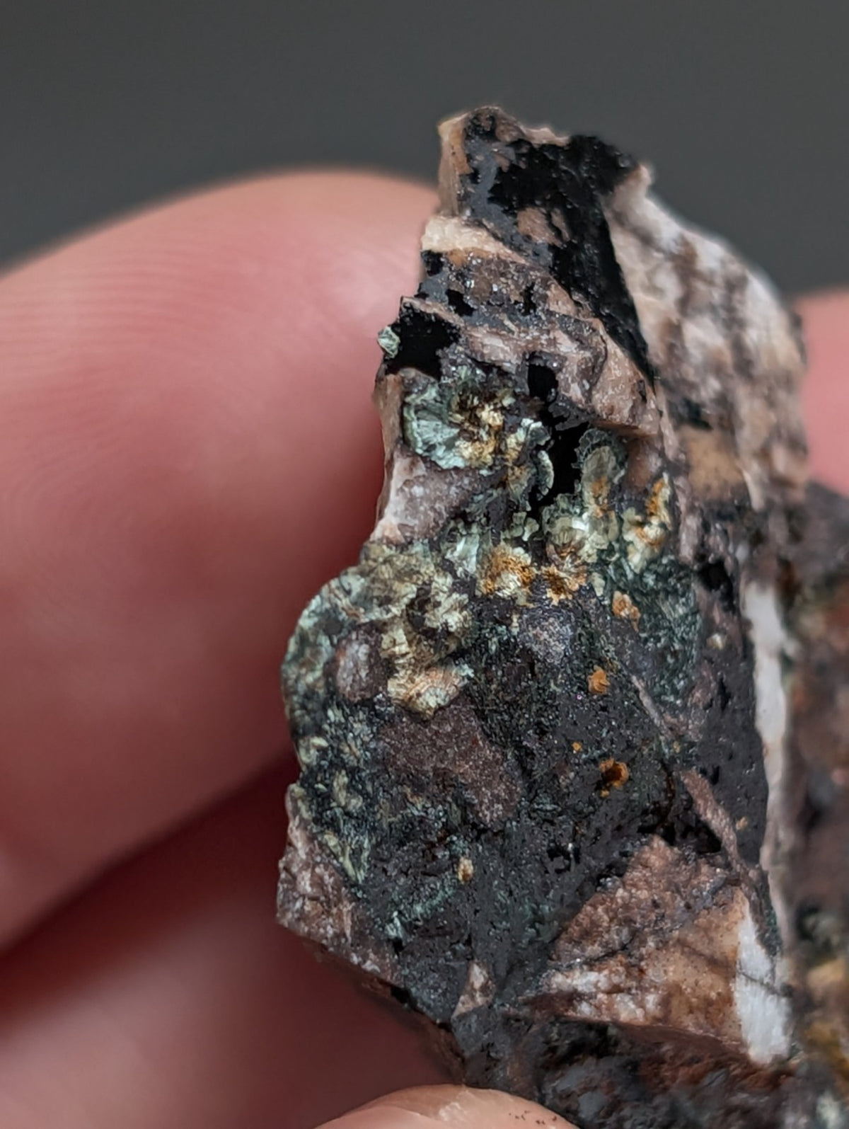 Rare Kidwellite specimen - Coon Creek Mine, Polk County, Arkansas, USA