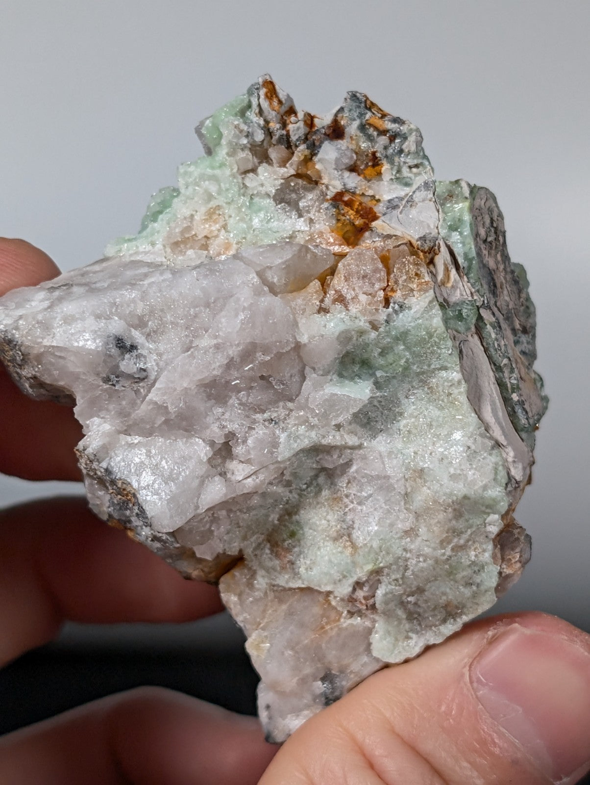 Wavellite on Quartz, Fantastic Old Stock - Mauldin Mountain, Arkansas, USA