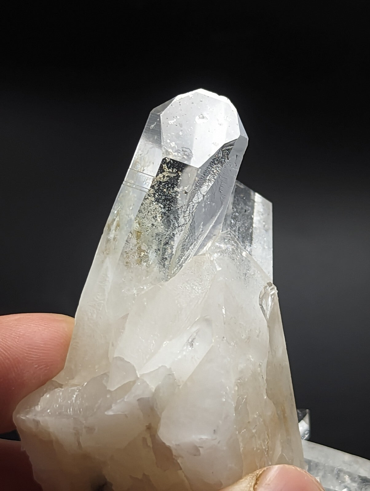 Amazing Quartz Crystal Cluster, North of Willis Mine, Paron, Arkansas, Rare