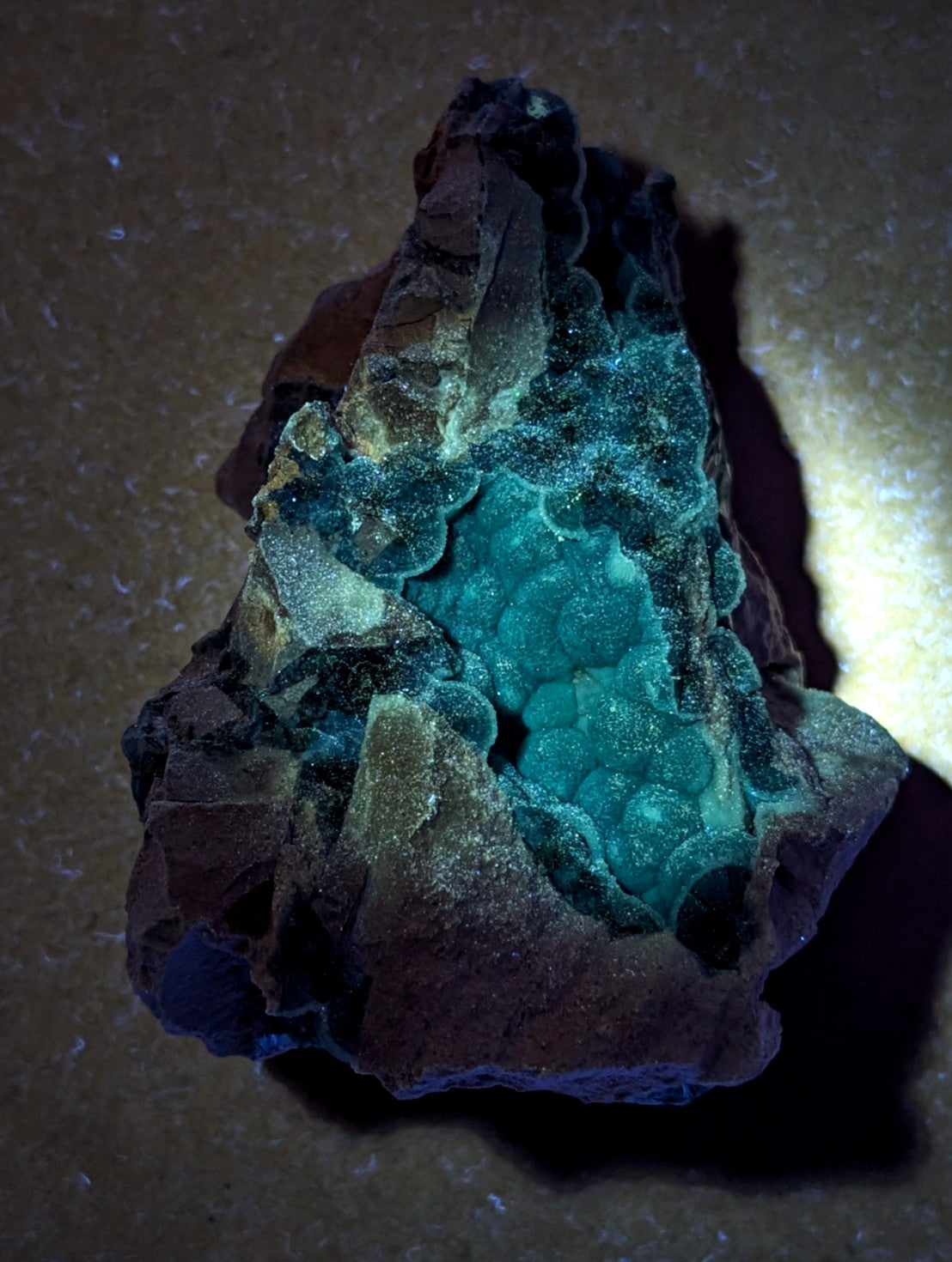 A+++ Blue-Green Wavellite - Old Stock - Delinde Claim - Garland County, Arkansas