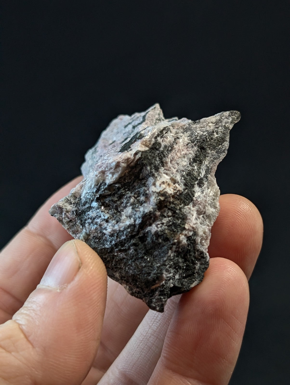 Very Rare Miserite + Wollastonite, Wilson Springs, Garland County, Arkansas, USA