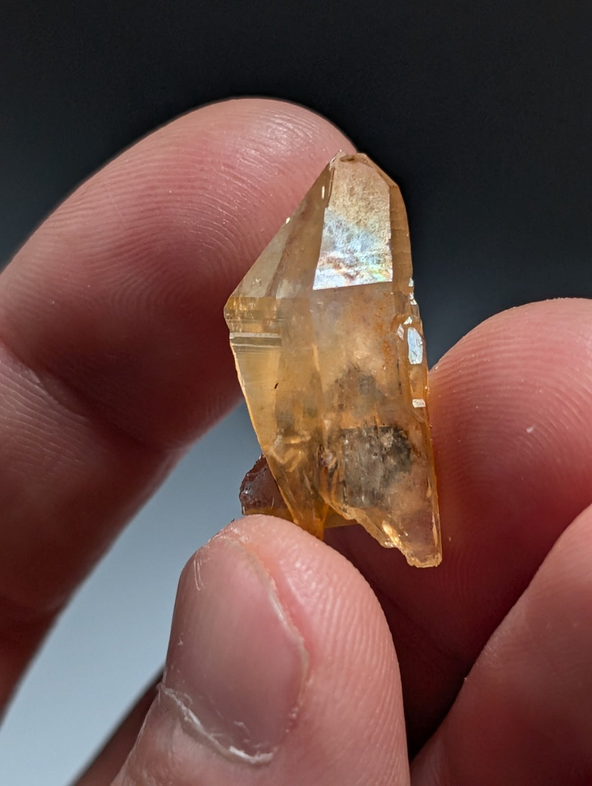 Unique Quartz Crystal Oddity, Double Terminated, Garland County, Arkansas, USA