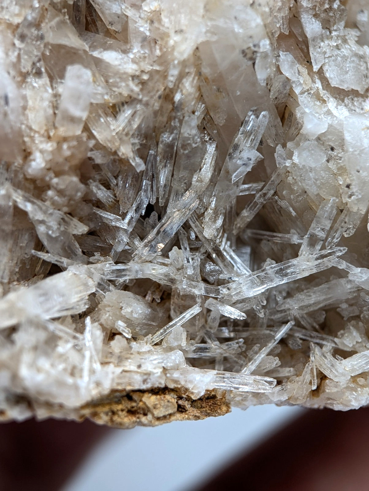 Solution Quartz Crystal Cluster, Saline County, Arkansas, USA, Old Stock