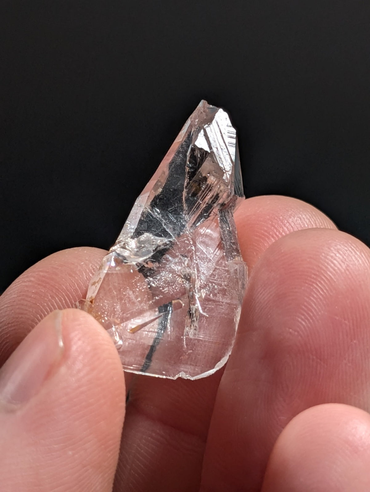 Unique Quartz Crystal Oddity, Double Terminated, Garland County, Arkansas, USA