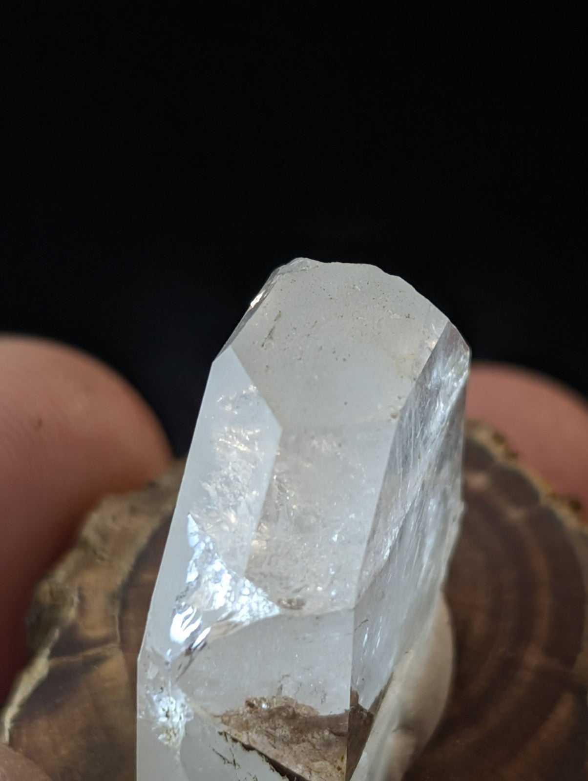 EXTREMELY RARE Pinacoid Quartz w/ "C-face", Mcgraw Mountain, Arkansas, USA