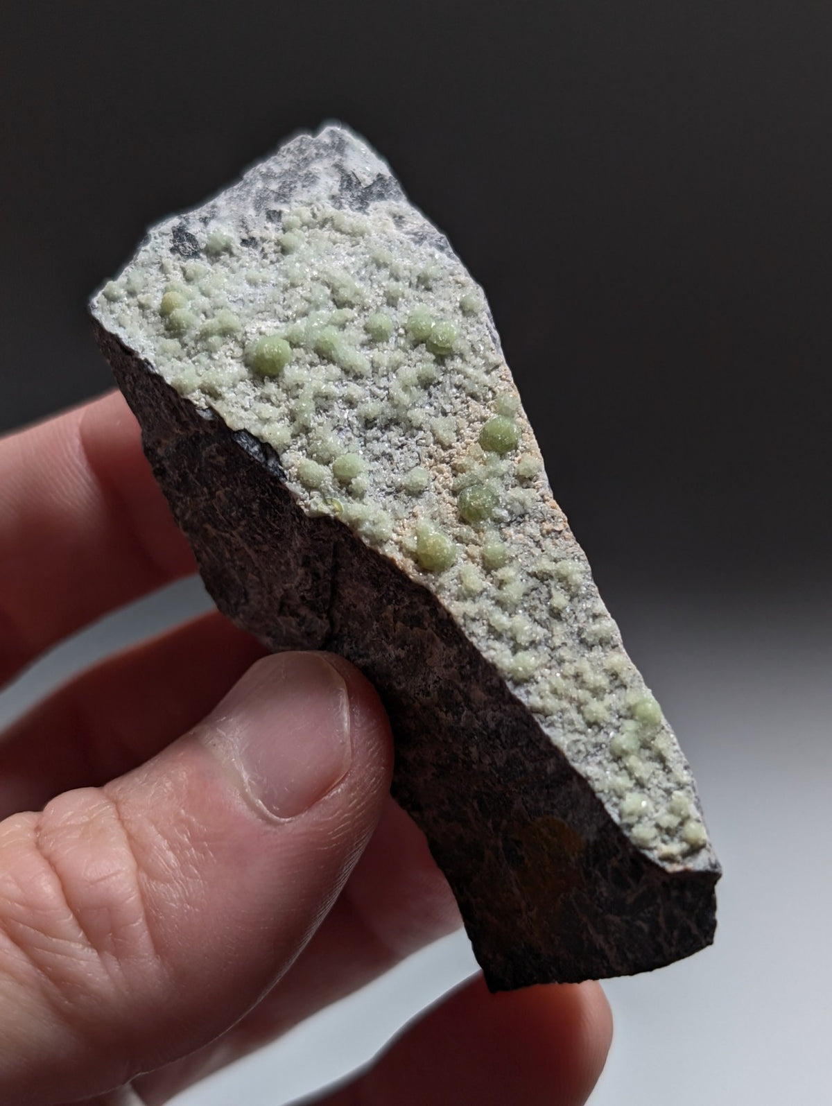 Wavellite cluster - Fantastic Old Stock - Mauldin Mountain, Arkansas, USA