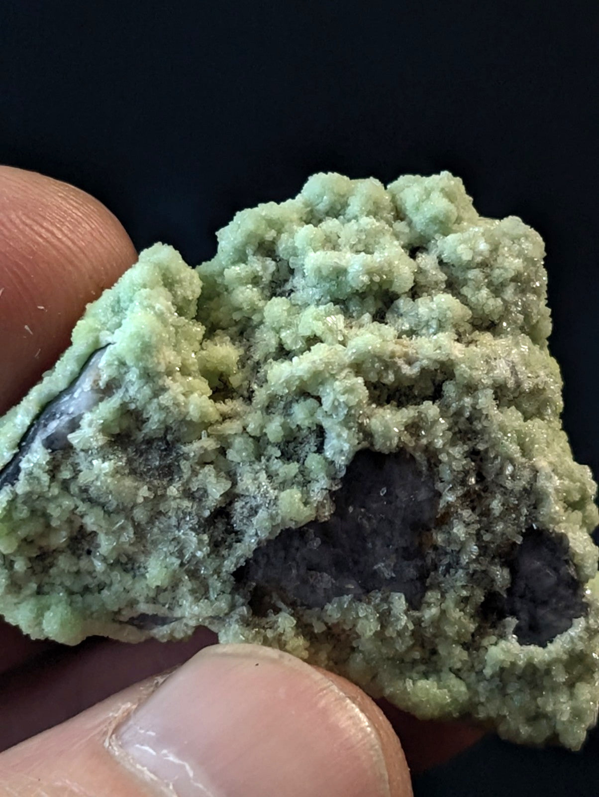 FluorWavellite - Intermixed With SiO2- Mauldin Mountain, Arkansas, ooak