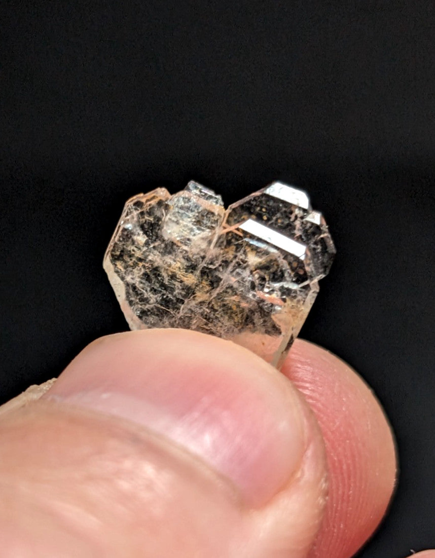 Set of 4 Arkansas Quartz Crystals, Garland County, Unique & OOAK