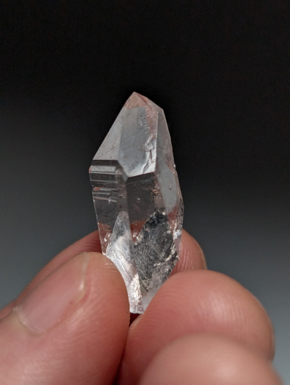 Unique Double Terminated Quartz w/ large face, Garland County, Arkansas, USA