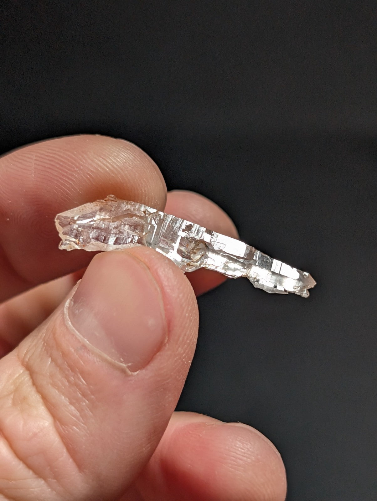 Set of 4 Arkansas Quartz Crystals, Garland County, Unique & OOAK