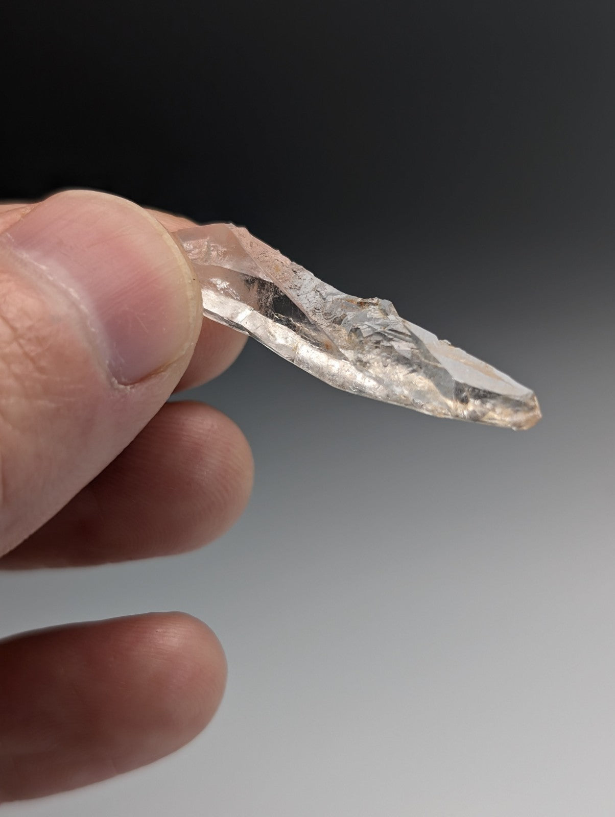 Unique Quartz Crystal Point, Double Terminated, Garland County, Arkansas, USA