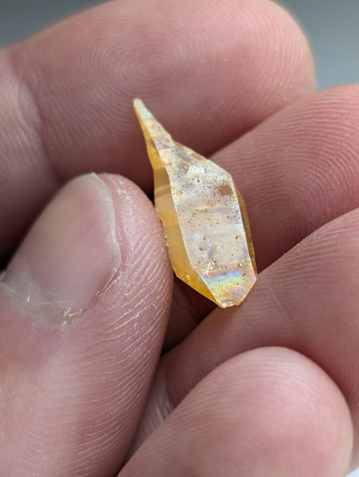 Set of 8 Double Terminated Quartz Crystals from Garland County, Arkansas , A+