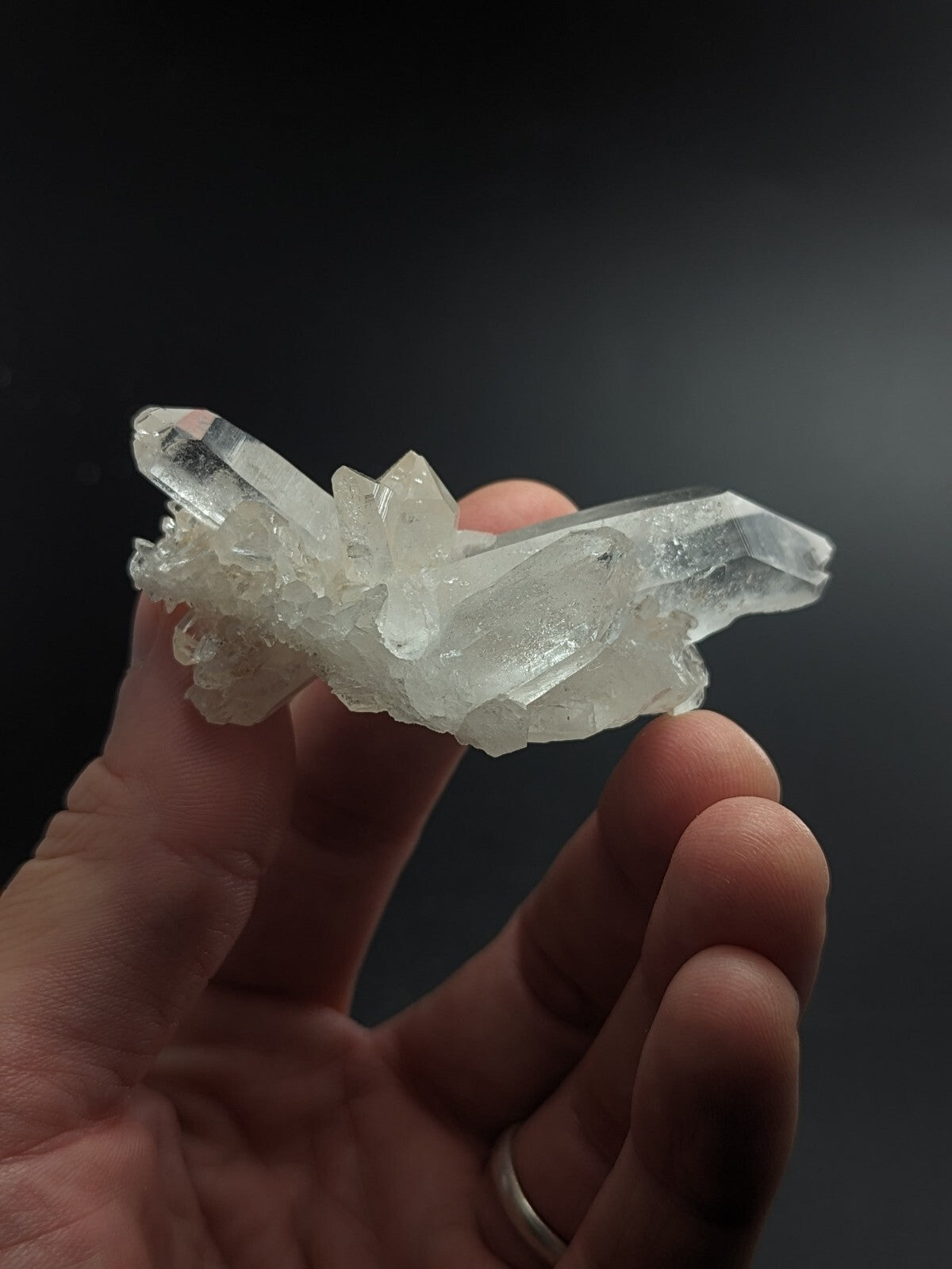 Beautiful Quartz Crystal Cluster, Old Stock, Garland County, Arkansas, ooak