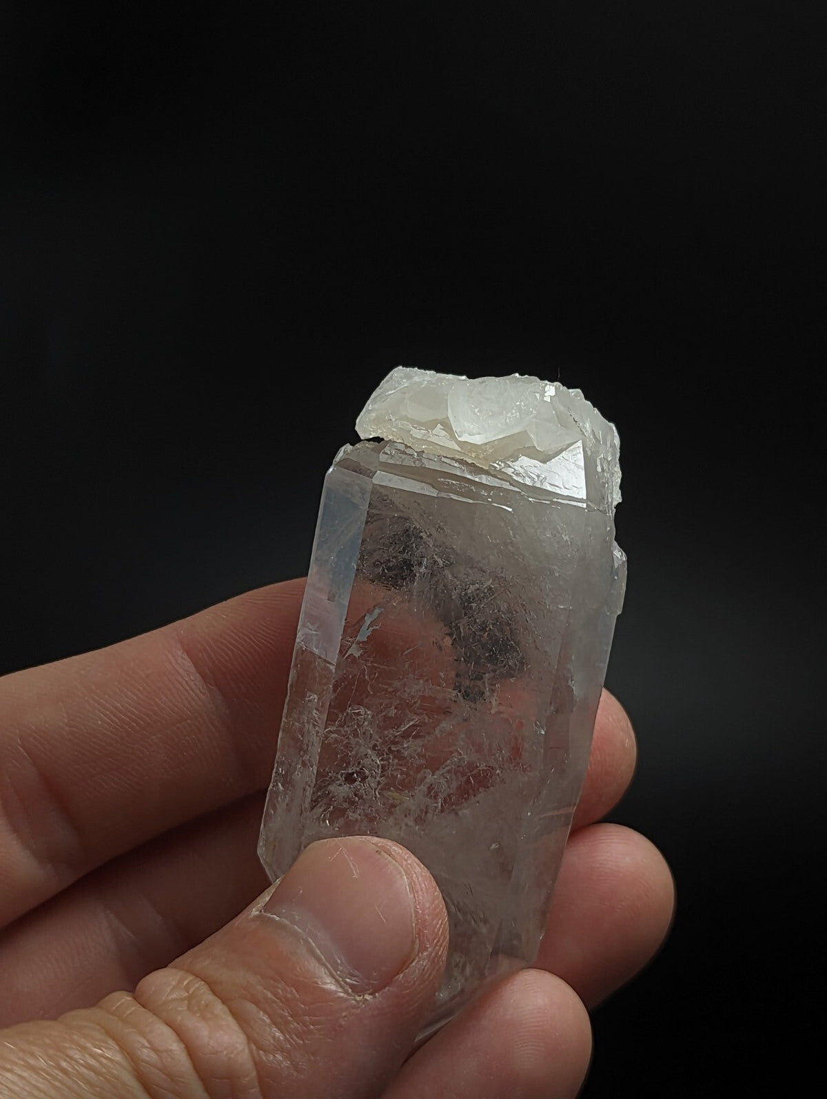 Unique Quartz Crystal Point,Strange Old Stock,Garland County, Arkansas, Scepter?