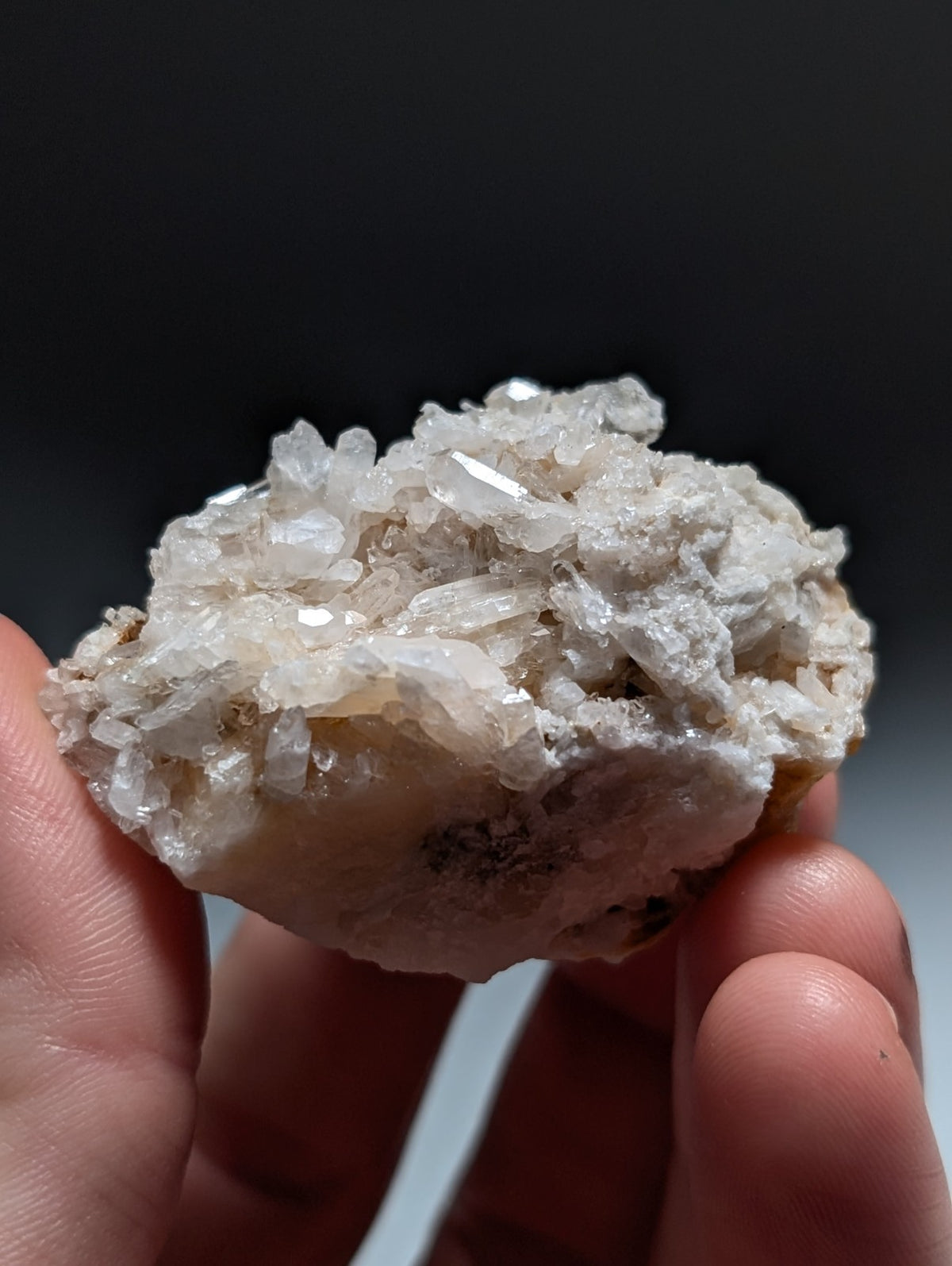 Solution Quartz Crystal Cluster, Saline County, Arkansas, USA, Old Stock