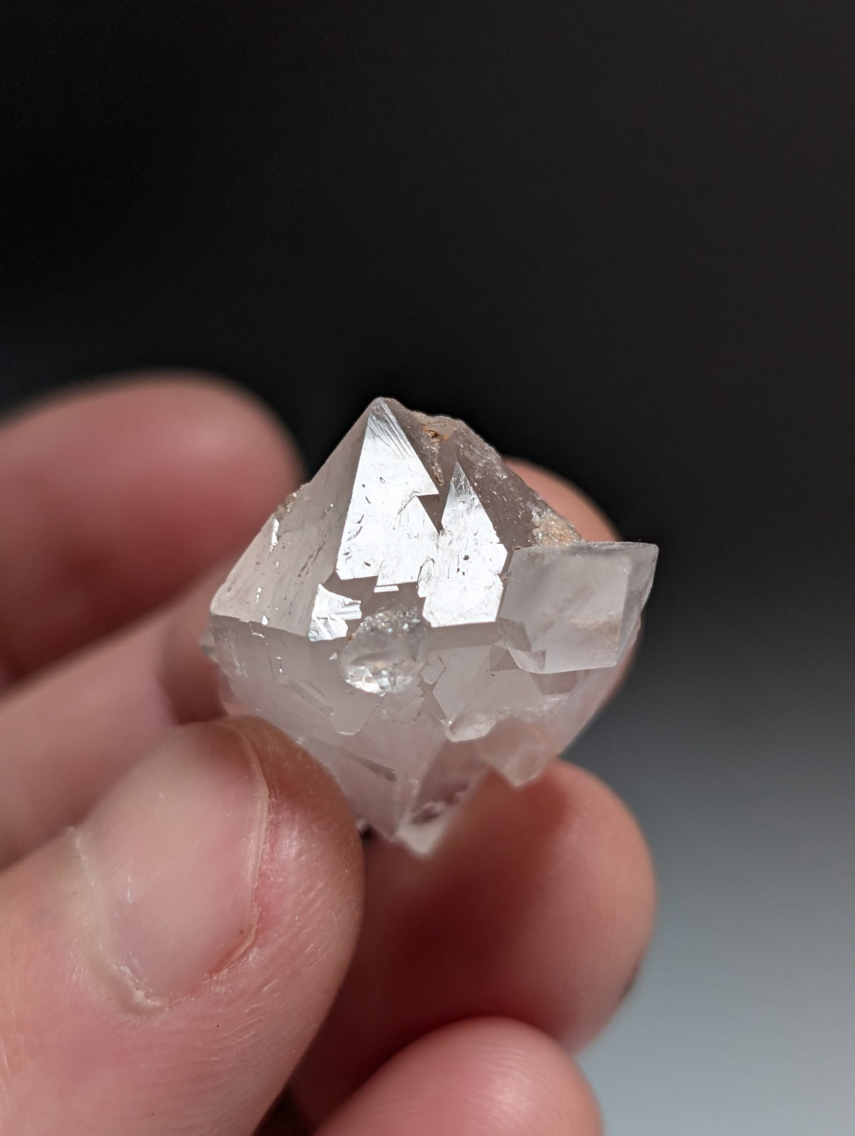 Unique Quartz Crystal Point, Garland County, Arkansas, Double Terminated