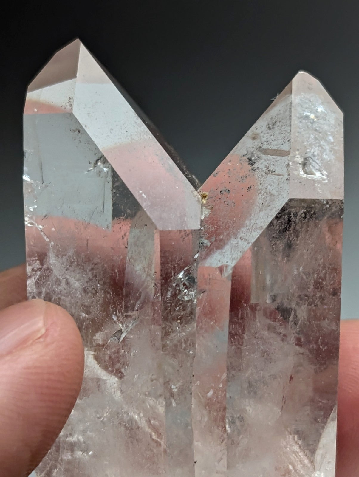 VERY Unique Phantom Quartz Crystal Points, Garland County, Arkansas, USA, A++