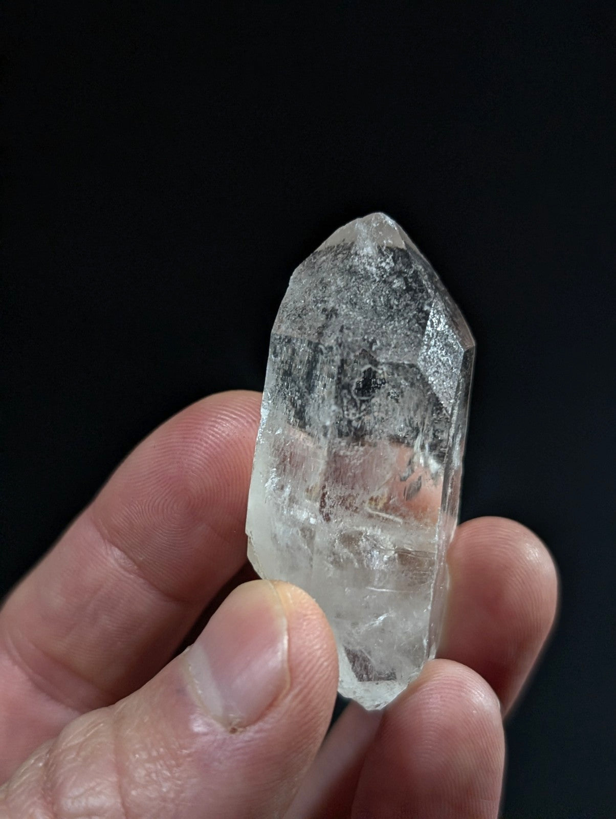 Unique Quartz Crystal -DT with Etchings, Garland County, Arkansas, USA
