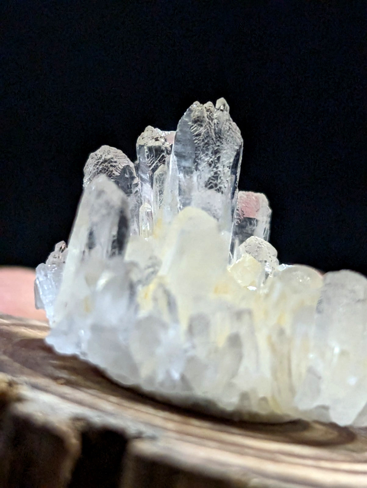 Solution Quartz Cluster w/ Cookeite, Jeffrey Quarry, North Little Rock, Arkansas