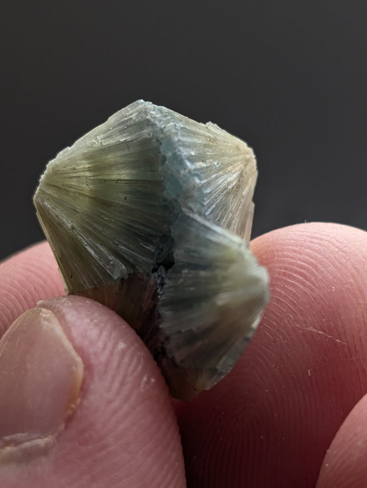 Unique Wavellite  - Old Stock - Delinde Mine, 1960s - Garland County, Arkansas