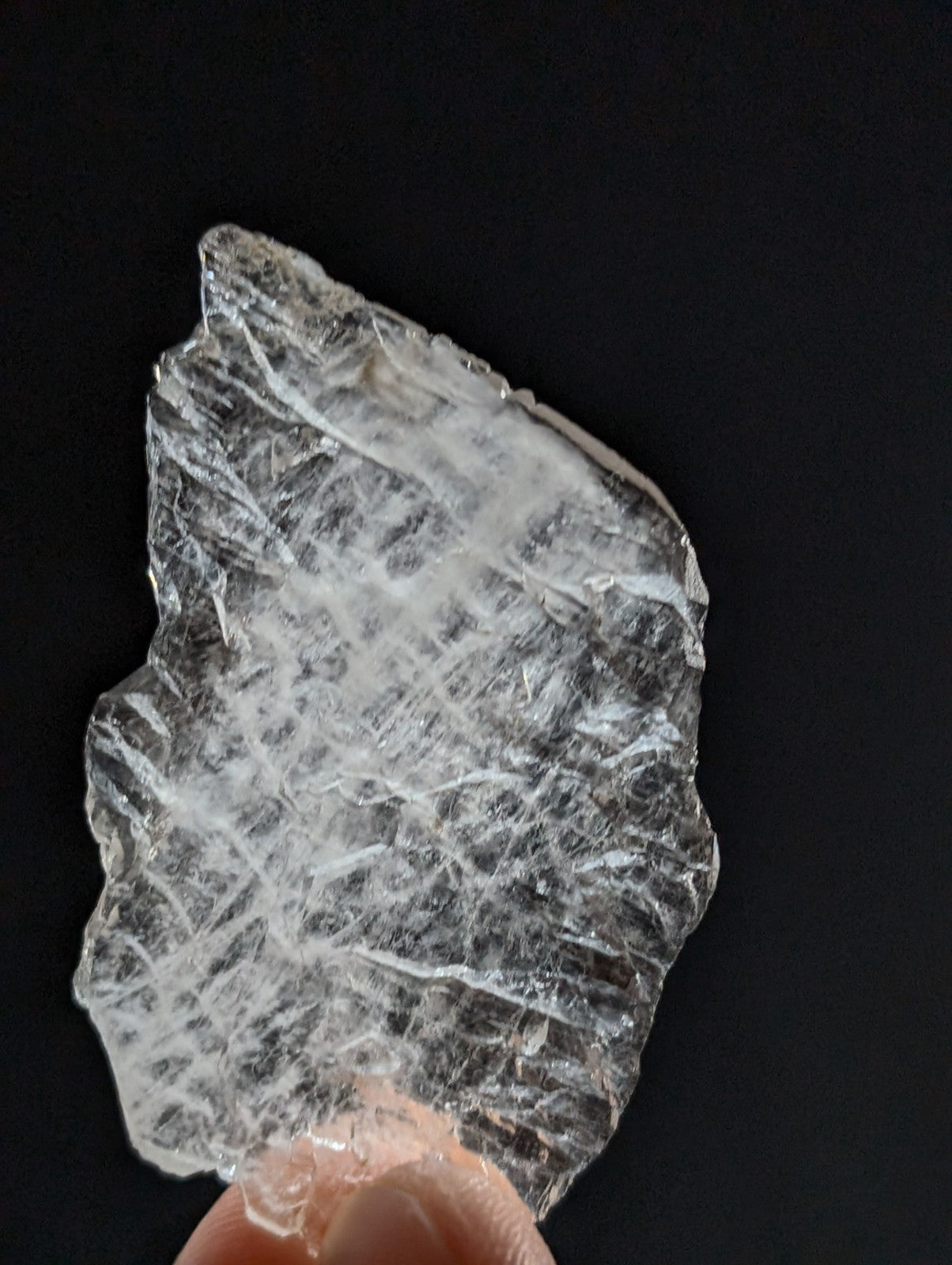 Faden Sheet Quartz Crystal Point, Old Stock, Garland County, Arkansas