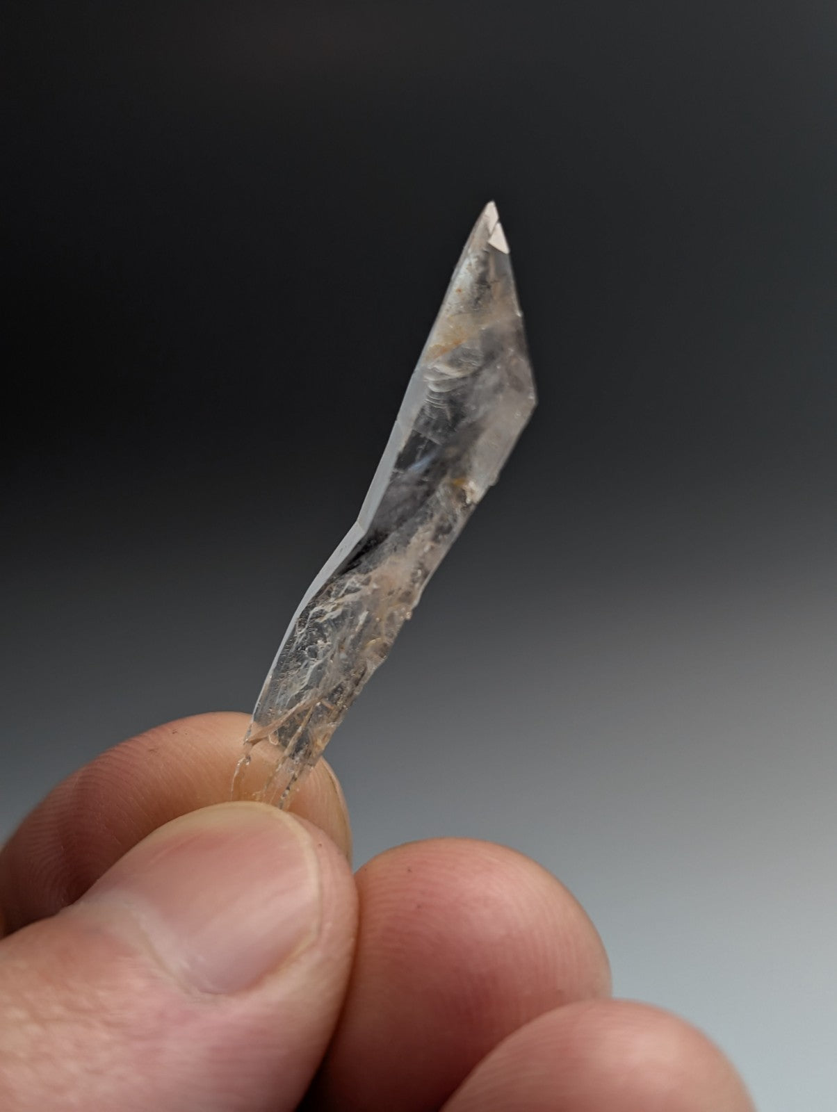 Unique Quartz Crystal Point, Double Terminated, Garland County, Arkansas, USA